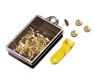 Brass Tacks (60 Pcs) & Remover Tool