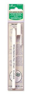Iron Erase White Marking Pen (Fine)