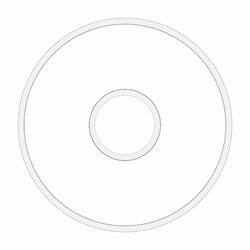 Clear-Quilt (Class L) Bobbins White Tubes