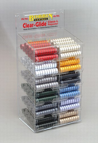 Clear-Glide (Class L) Bobbins Complete Color Selection - Display Unit