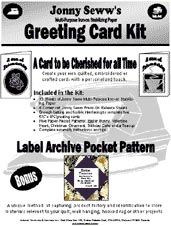 Jonny Seww's Greeting Card Kit