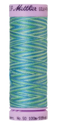 Mettler Silk Finish Cotton Multi 100M Seaspray