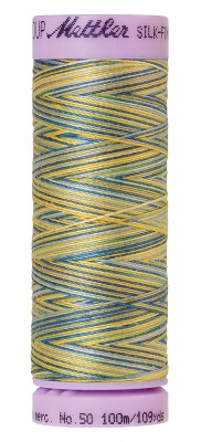 Mettler Silk Finish Cotton Multi 100M China Blue