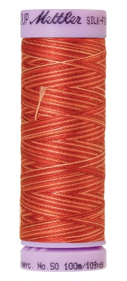 Mettler Silk Finish Cotton Multi 100M Terra Tones