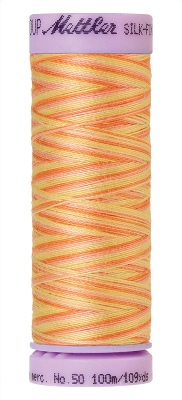 Mettler Silk Finish Cotton Multi 100M Morning Glow