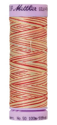 Mettler Silk Finish Cotton Multi 100M Antique Floral