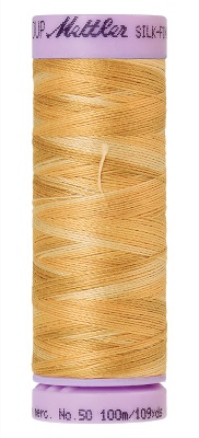 Mettler Silk Finish Cotton Multi 100M Bleached Straw