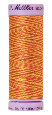 Mettler Silk Finish Cotton Multi 100M Falling Leaves