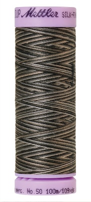 Mettler Silk Finish Cotton Multi 100M Charcoal 