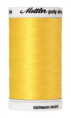 Mettler Poly Sheen 800M Thread Yellow