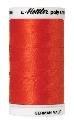 Mettler Poly Sheen 800M Thread Red Pepper