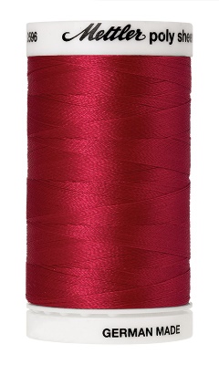 Mettler Poly Sheen 800M Thread Geranium 