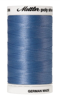 Mettler Poly Sheen 800M Thread Wedgewood