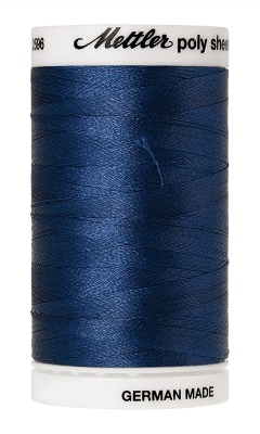 Mettler Poly Sheen 800M Thread Slate Blue 