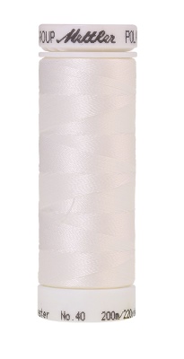 Mettler Poly Sheen 200M Thread Silky White