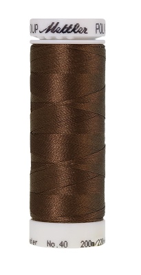 Mettler Poly Sheen 200M Thread Bark
