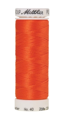 Mettler Poly Sheen 200M Thread Tangerine