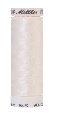 Mettler Poly Sheen 200M Thread White  