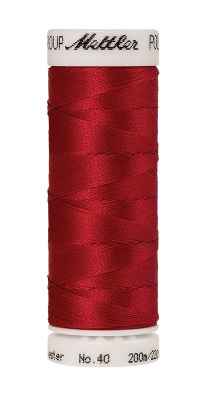 Mettler Poly Sheen 200M Thread Cardinal  
