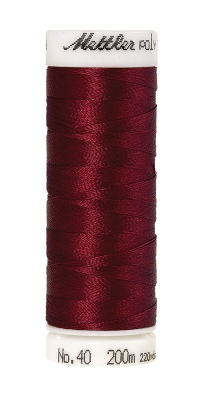 Mettler Poly Sheen 200M Thread Rio Red  