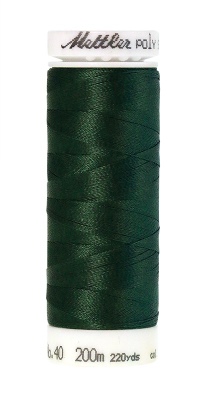 Mettler Poly Sheen 200M Thread Deep Green  
