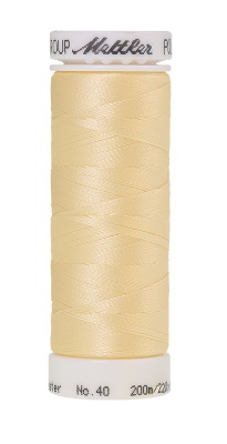 Mettler Poly Sheen 200M Thread Vanilla  