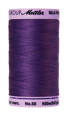 Mettler Silk Finish Cotton 500M Iris Blue (104/673)