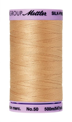 Mettler Silk Finish Cotton 500M Oat Straw (104/515)