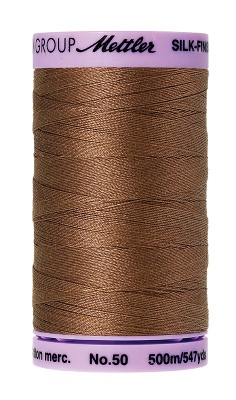 Mettler Silk Finish Cotton 500M Hazelnut (104/511)