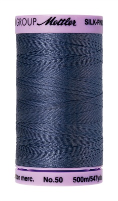 Mettler Silk Finish Cotton 500M Blue Shadow (104/684)