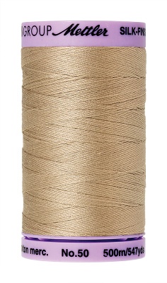 Mettler Silk Finish Cotton 500M Straw (104/844)