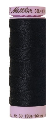 Mettler Silk Finish Cotton 150M Darkest Blue (105/558)