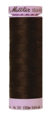 Mettler Silk Finish Cotton 150M Very Dark Brown (105/745)