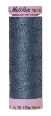 Mettler Silk Finish Cotton 150M Stormy Sky (NEW)