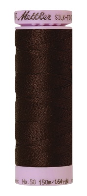 Mettler Silk Finish Cotton 150M Black Peppercorn (105/618)
