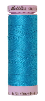 Mettler Silk Finish Cotton 150M Caribbean Blue (105/814)
