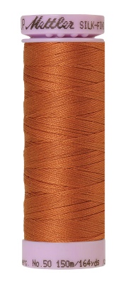 Mettler Silk Finish Cotton 150M Amber Brown (NEW)