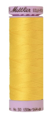 Mettler Silk Finish Cotton 150M Vibrant Yellow (NEW)