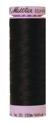 Mettler Silk Finish Cotton 150M Black (105/003)