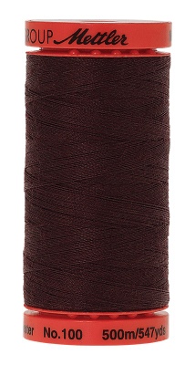 Mettler Metrosene Polyester Thread 500M Mahogany (1145/606)