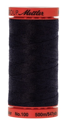 Mettler Metrosene Polyester Thread 500M Darkest Blue (1145/558)