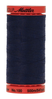 Mettler Metrosene Polyester Thread 500M Navy (1145/916)