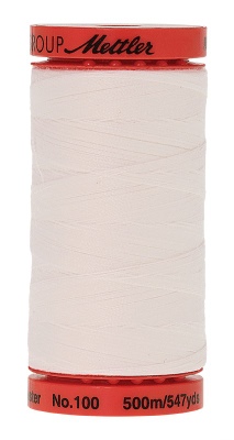 Mettler Metrosene Polyester Thread 500M White (1145/2)