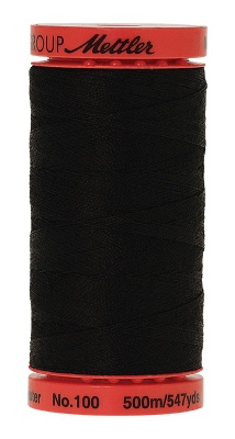Mettler Metrosene Polyester Thread 500M Black (1145/3)