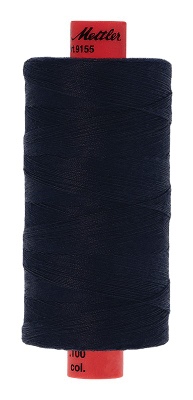 Mettler Metrosene Polyester Thread 1000M Darkest Blue (1155/558)