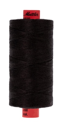 Mettler Metrosene Polyester Thread 1000M Black (1155/3)