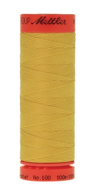Mettler Metrosene Polyester Thread 100M Yellow