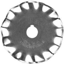 Olfa Wave Blade, 45mm 1/Pkg