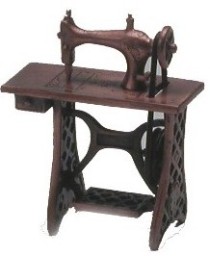 Mini Brass Antique Sewing Machine