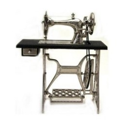 Mini Silver Sewing Machine